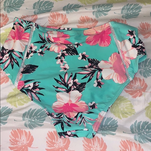 Flower high waisted bottoms - Picture 2 of 2